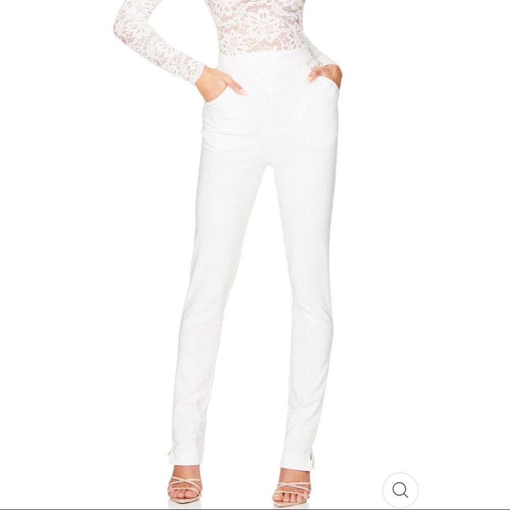 JAUS Nookie Muse Pants in white Ivory